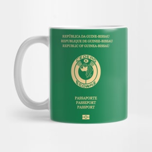 Guinea Bissau passport Mug